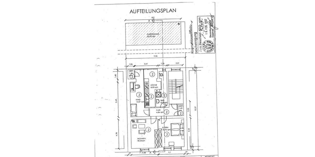 Etagenwohnung Dortmund Innenstadt Ost - 3.5 Zimmer, 99 m&sup2;, 285.000&euro; | Angebot:26313054