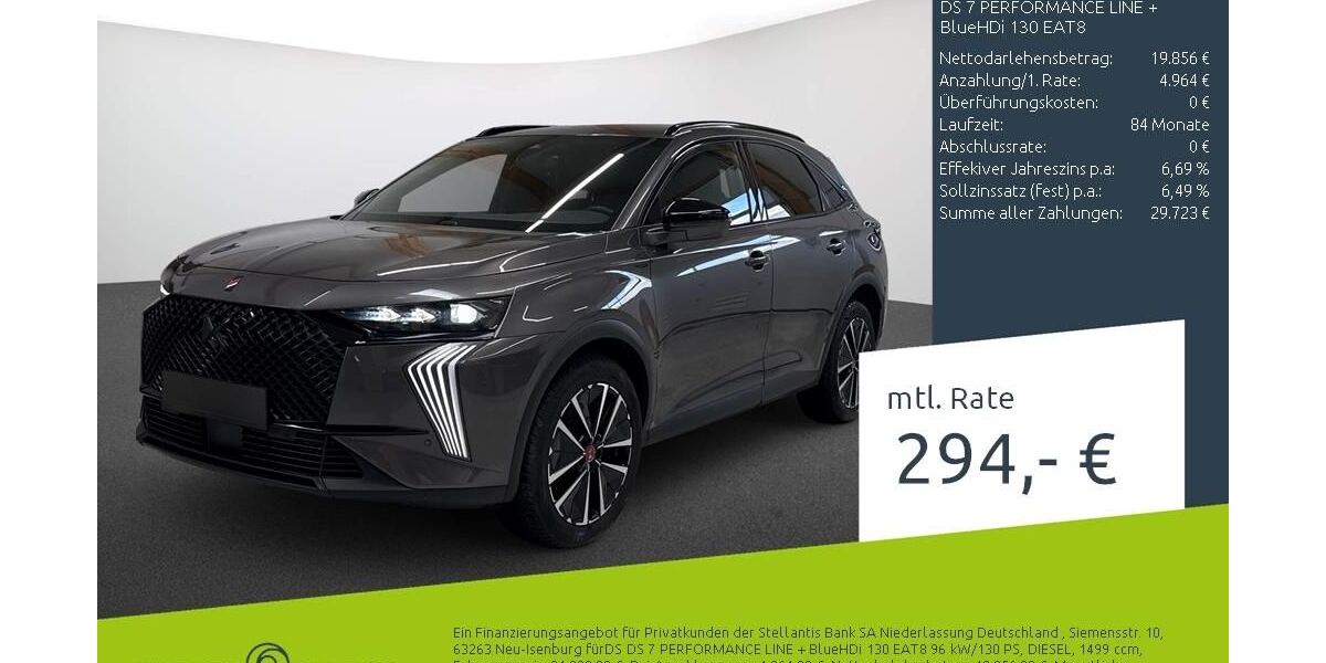 DS Automobiles DS7 (Crossback) 33.135 km 24.820 &euro; Dülmen 48249