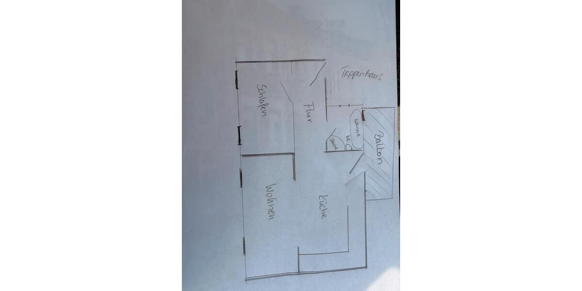 Etagenwohnung Pößneck - 2 Zimmer, 51 m&sup2;, 520&euro; | Angebot:26426105