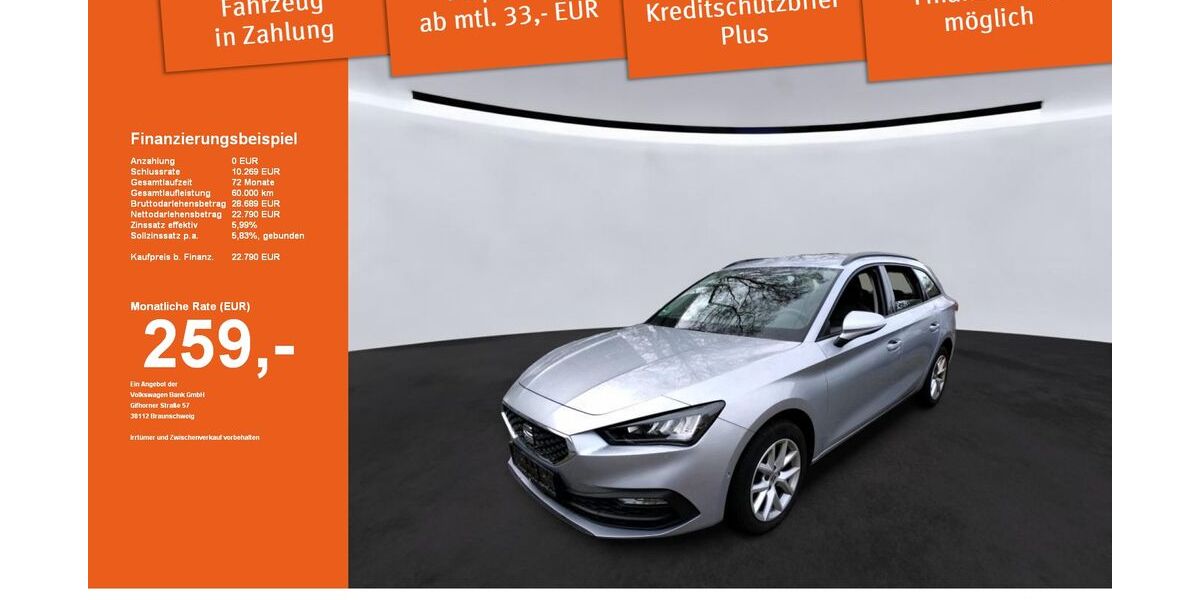Seat Leon 73.720 km 22.790 &euro; Kaufbeuren 87600