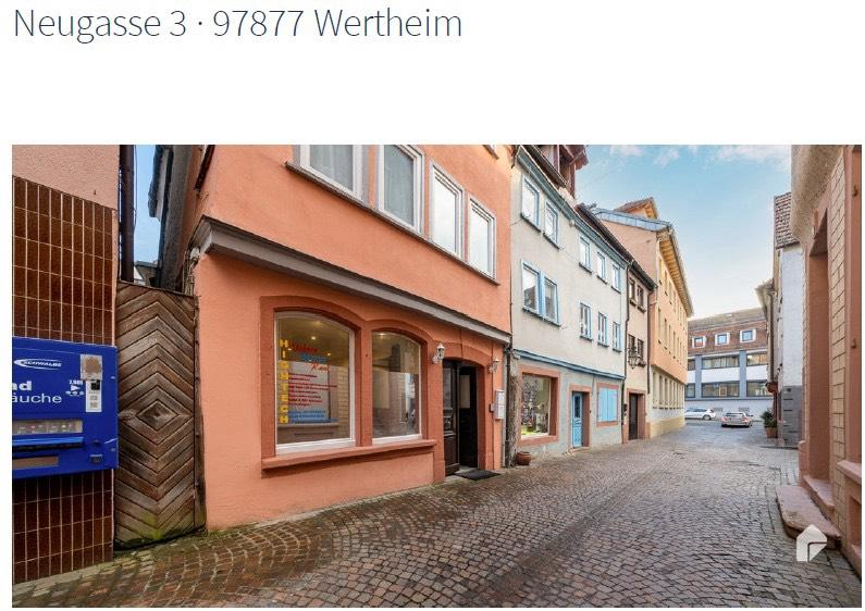 Etagenwohnung Wertheim - 2 Zimmer, 85 m&sup2;, 890&euro; | Angebot:25419416
