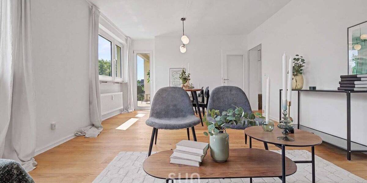 Etagenwohnung Frankfurt am Main Niederrad - 3 Zimmer, 70 m&sup2;, 349.000&euro; | Angebot:26805780