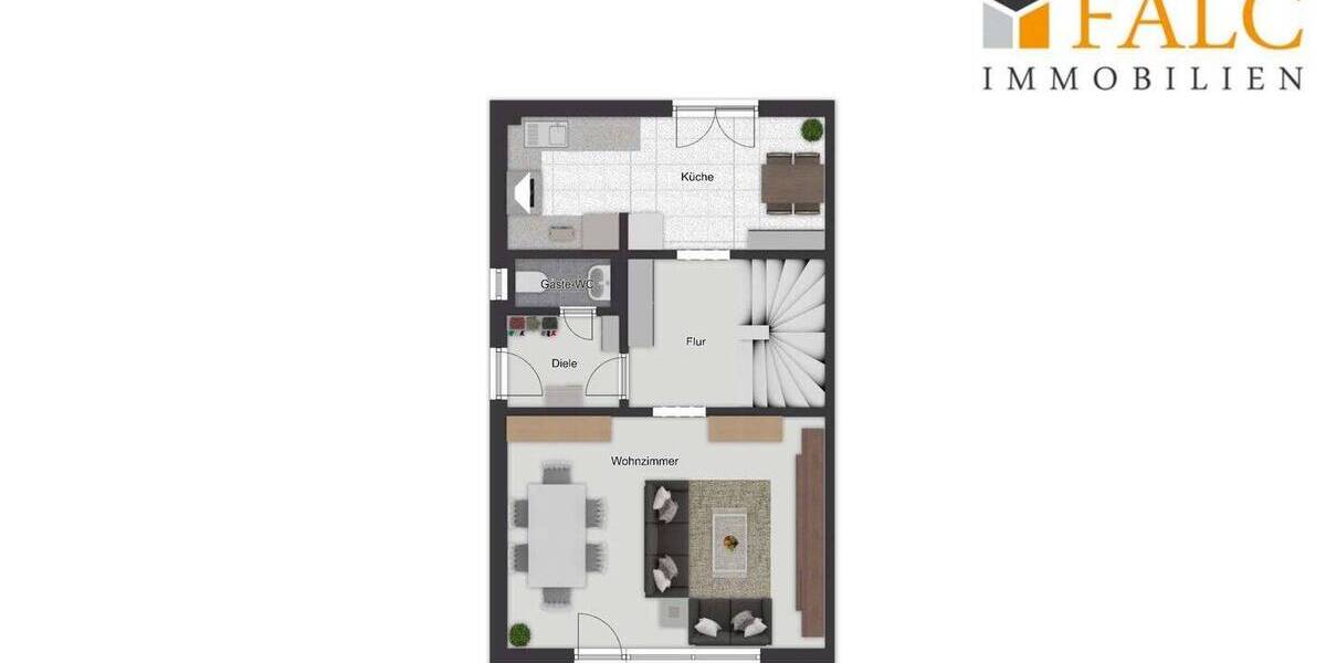 Doppelhaushälfte Köln-Meschenich Meschenich - 5 Zimmer, 134 m&sup2;, 419.000&euro; | Angebot:26082002