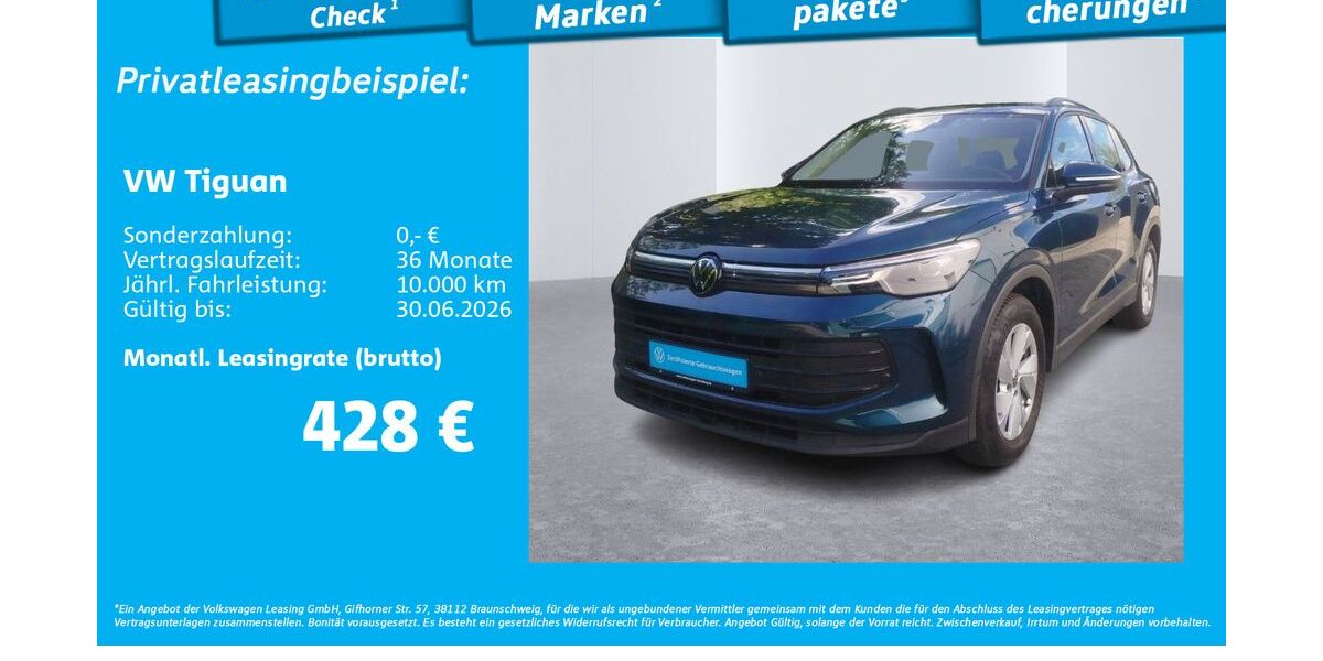 VW Tiguan 15.764 km 34.990 &euro; Hamburg 22111