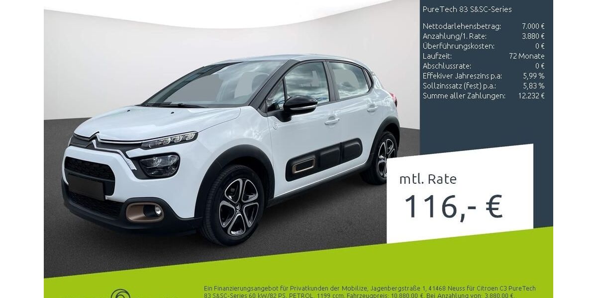Citroen C3 22.303 km 10.880 &euro; Stuhr 28816