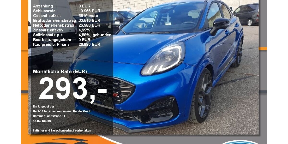 Ford Puma 6.990 km 26.980 &euro; Mühldorf am Inn 84453