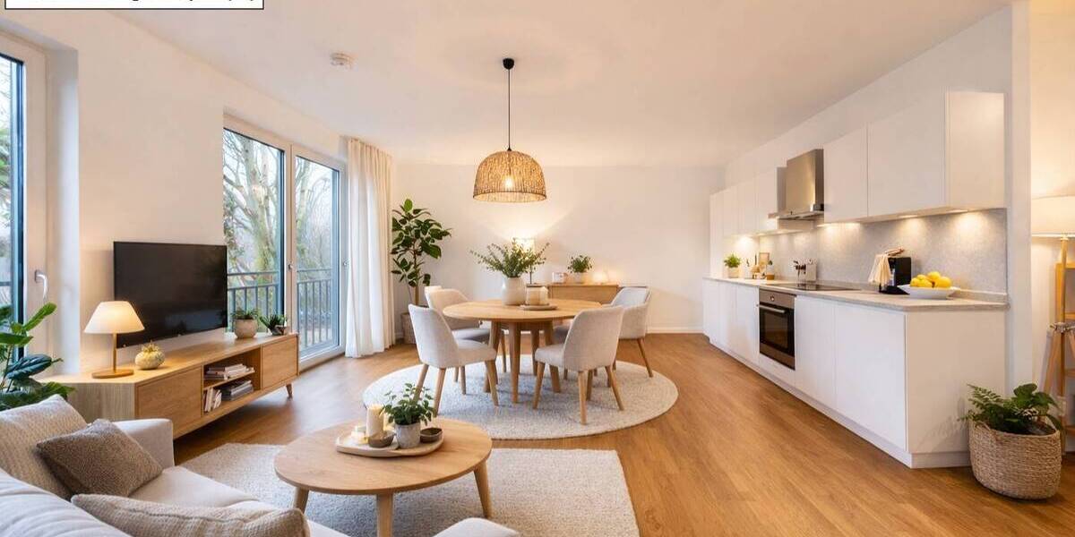 Etagenwohnung Teltow - 4 Zimmer, 95 m&sup2;, 608.500&euro; | Angebot:26017958