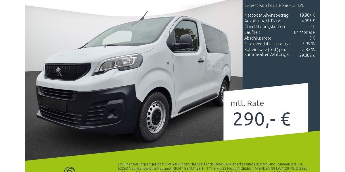 Peugeot Expert 46.490 km 24.480 &euro; Münster - Amelsbüren 48163