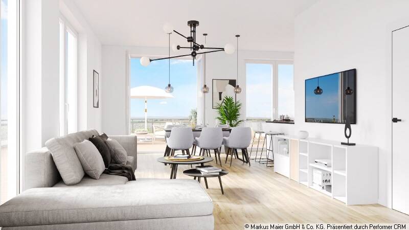 Etagenwohnung Dorfen - 3 Zimmer, 81 m&sup2;, 474.650&euro; | Angebot:26731716
