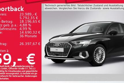 Audi A3 19.024 km 23.989 € Eching 85386
