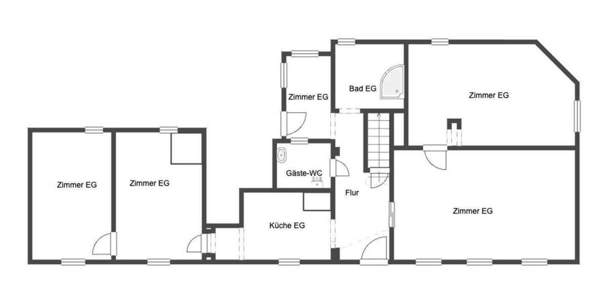Einfamilienhaus Bad Freienwalde (Oder) Bad Freienwalde - 4 Zimmer, 134 m&sup2;, 99.000&euro; | Angebot:24748366
