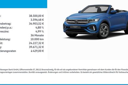 VW T-Roc 18.400 km 35.999 &euro; Mühlhausen/Thüringen 99974