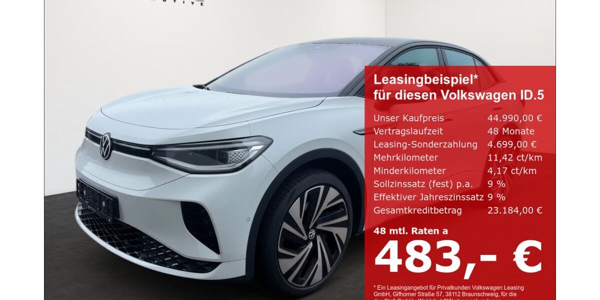 VW ID.5 7.400 km 44.990 &euro; Waldshut-Tiengen 79761