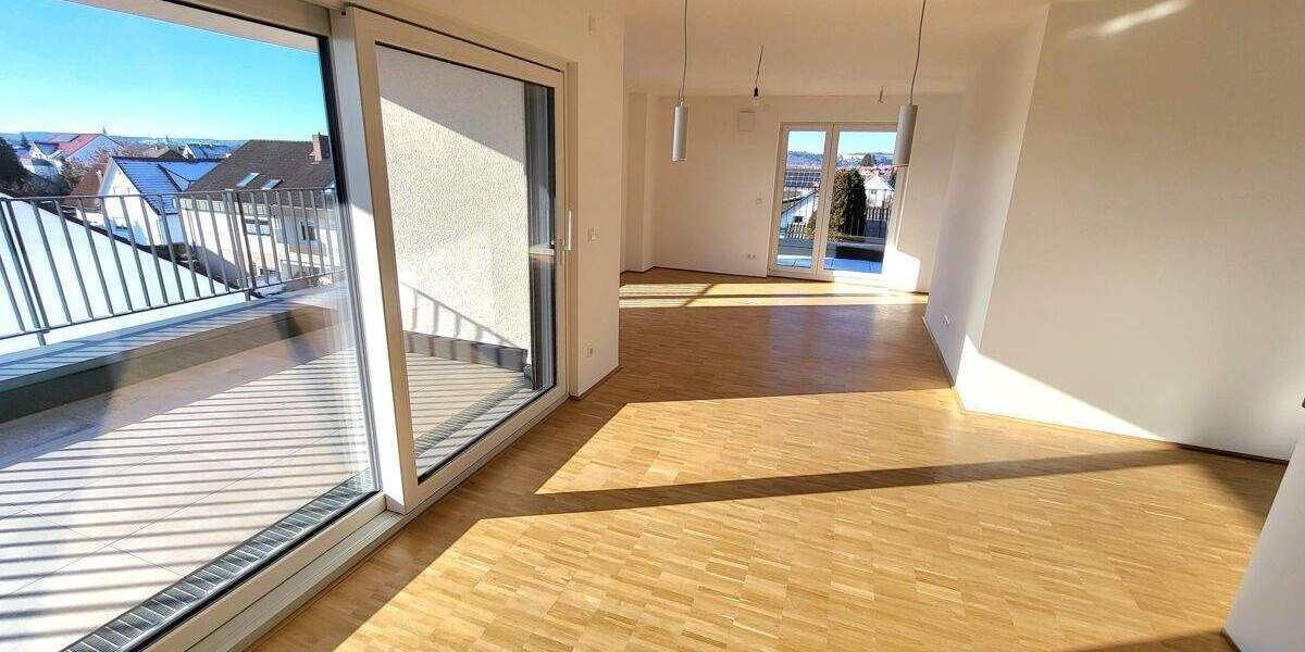 Etagenwohnung Neu-Ulm Burlafingen - 3 Zimmer, 137 m&sup2;, 1.935&euro; | Angebot:24807459