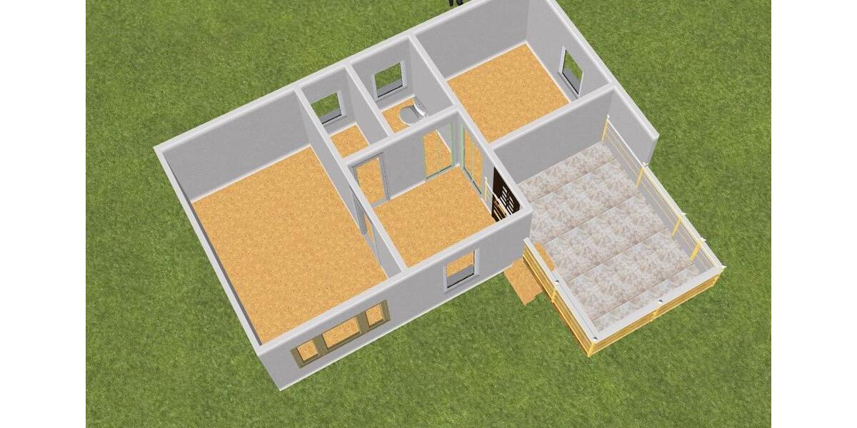 Bungalow Leipzig Nordost - 2 Zimmer, 63 m&sup2;, 540.000&euro; | Angebot:26138218