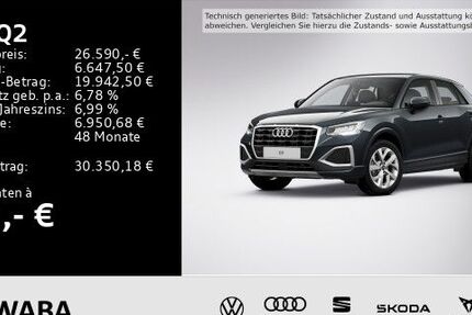 Audi Q2 28.300 km 26.590 € Gersthofen 86368