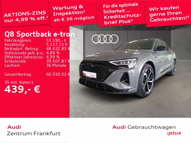 Audi Q8 e-tron 18.788 km 53.590 &euro; Frankfurt am Main 60314