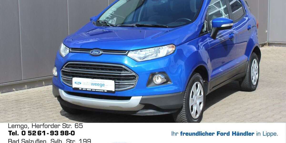 Ford EcoSport 38.500 km 10.850 &euro; Bad Salzuflen 32107