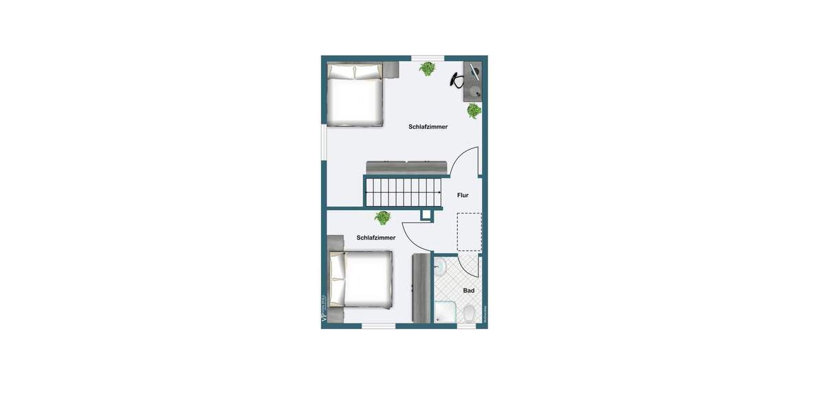 Reihenendhaus Halle (Westf.) Halle - 3 Zimmer, 70 m&sup2;, 179.000&euro; | Angebot:24775275