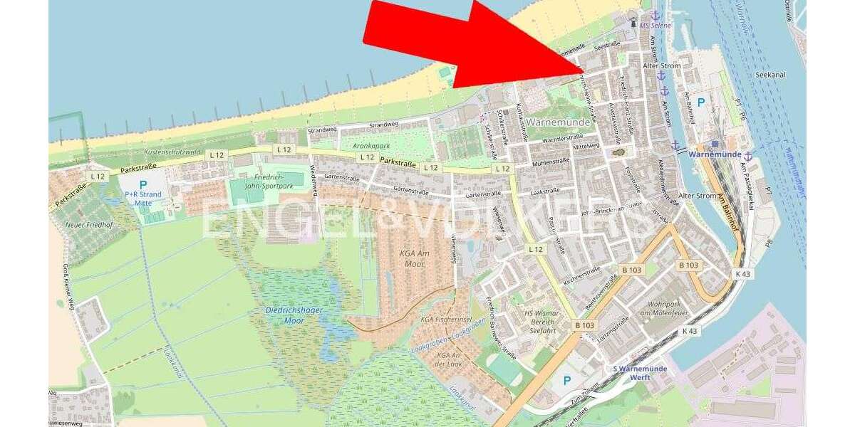 Wohnung zum Kaufen in Rostock-Warnemünde 530.000 € 59 m² 2 zimmer