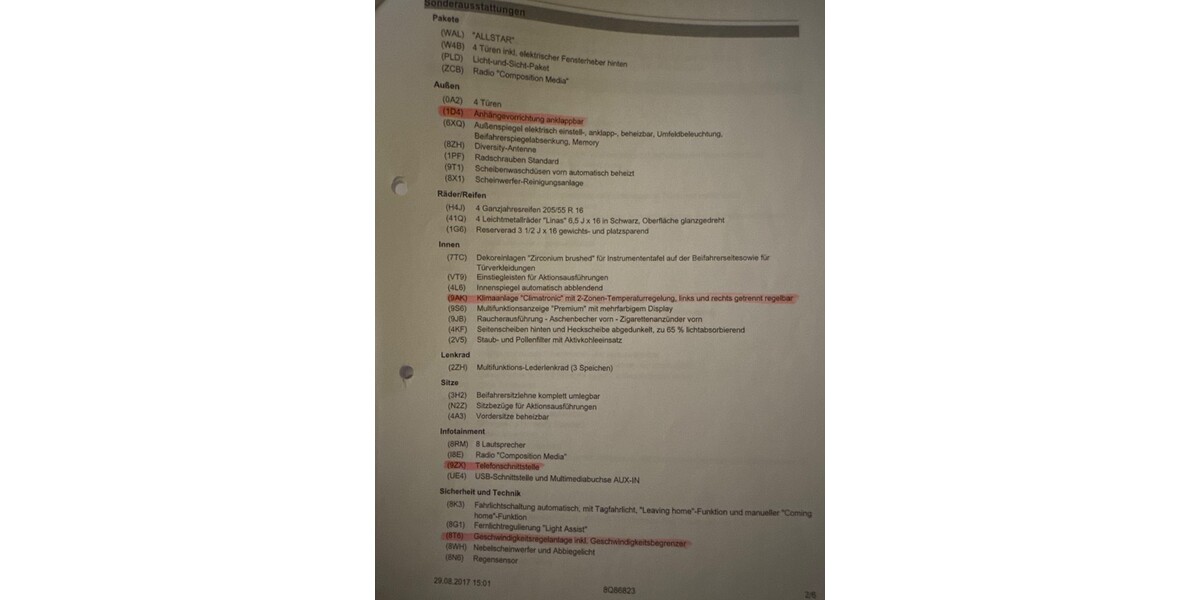 VW GOLF 7 ALLSTAR 157.200 km 9.200 &euro; Bergweiler 54518