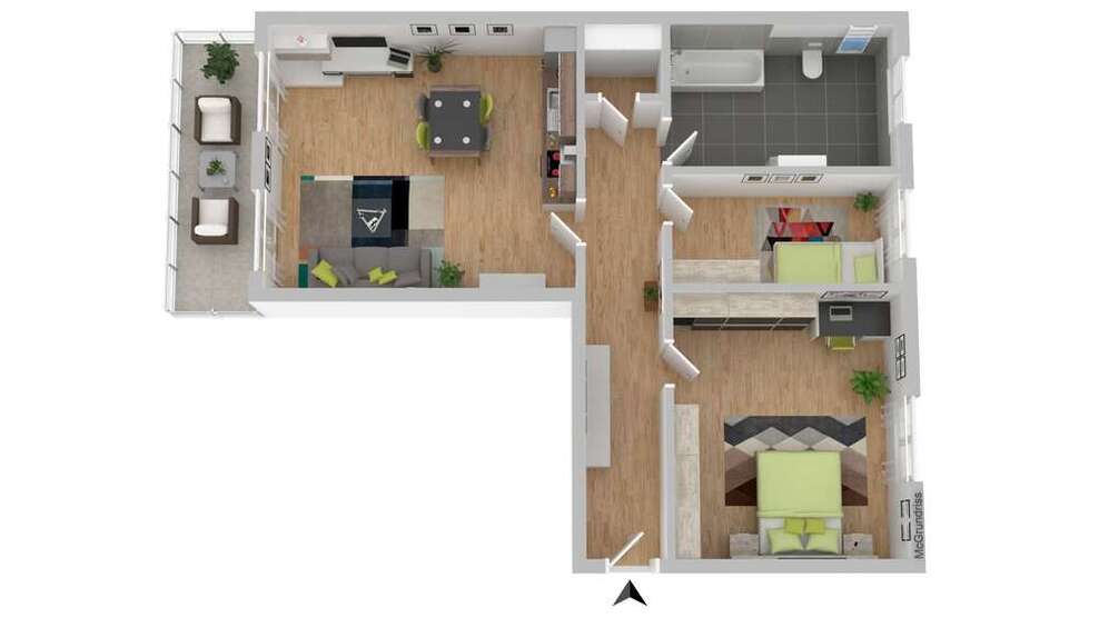 Wohnung zum Mieten in Eilenburg 600 € 82 m²