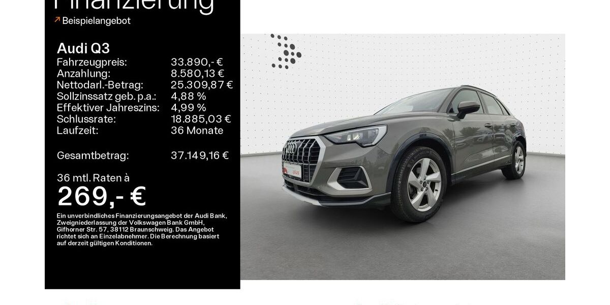 Audi Q3 34.500 km 29.890 &euro; Oberursel 61440
