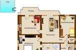 Wohntraum in Augsburg-Bärenkeller Ein- oder Zweifamilienhaus mit Pool - Zweifamilienhaus Augsburg / Bärenkeller Bärenkeller | Angebot:26924415
