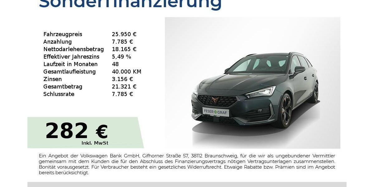 Cupra Leon 41.950 km 25.950 &euro; Nürnberg 90441
