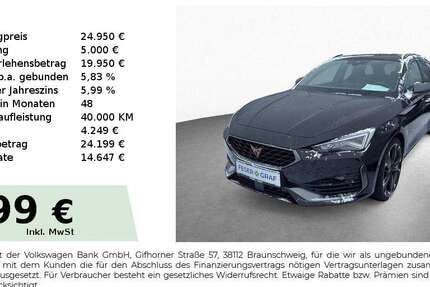 Cupra Leon 65.000 km 24.950 &euro; Schwabach 91126