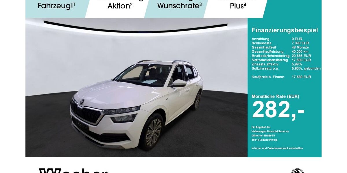 Skoda Kamiq 82.568 km 17.689 &euro; Weil der Stadt 71263