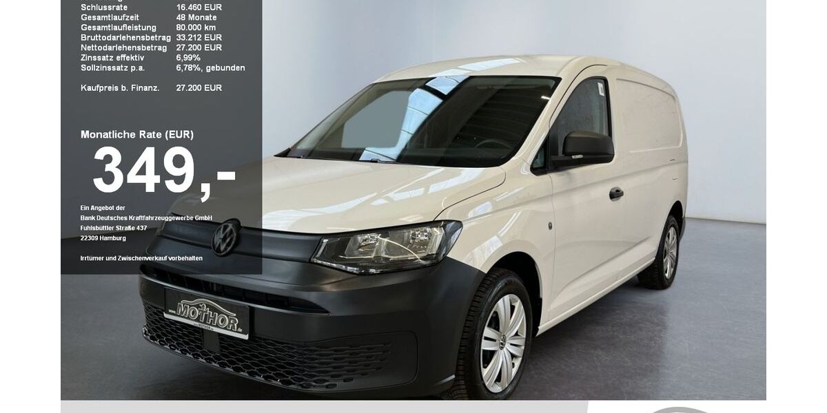 VW Caddy Maxi 57.505 km 28.619 &euro; Brandenburg 14770