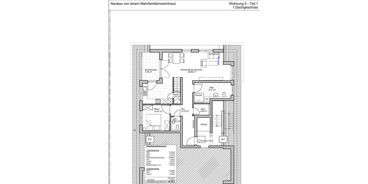 Etagenwohnung Kenzingen - 4 Zimmer, 100 m&sup2;, 585.000&euro; | Angebot:26242994