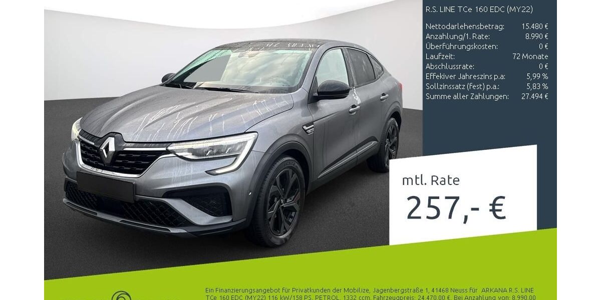 Renault Arkana 37.322 km 24.499 &euro; Stuhr 28816