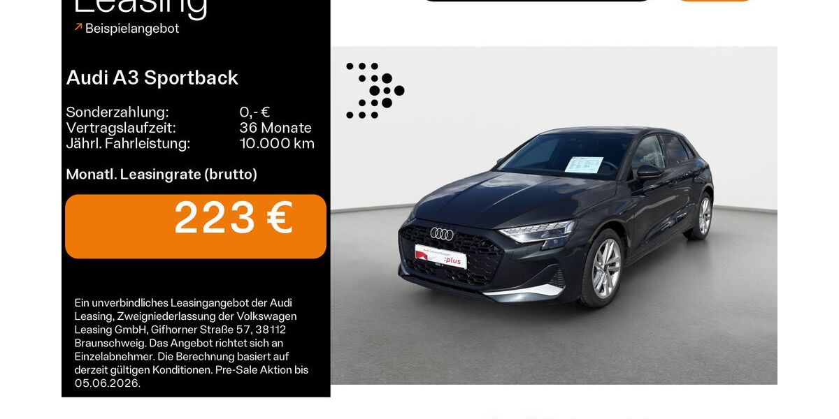 Audi A3 27.600 km 26.549 &euro; Büdingen-Düdelsheim 63654