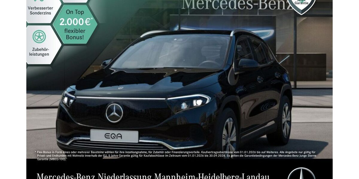 Mercedes-Benz EQA 8.350 km 36.990 &euro; Mannheim 68165
