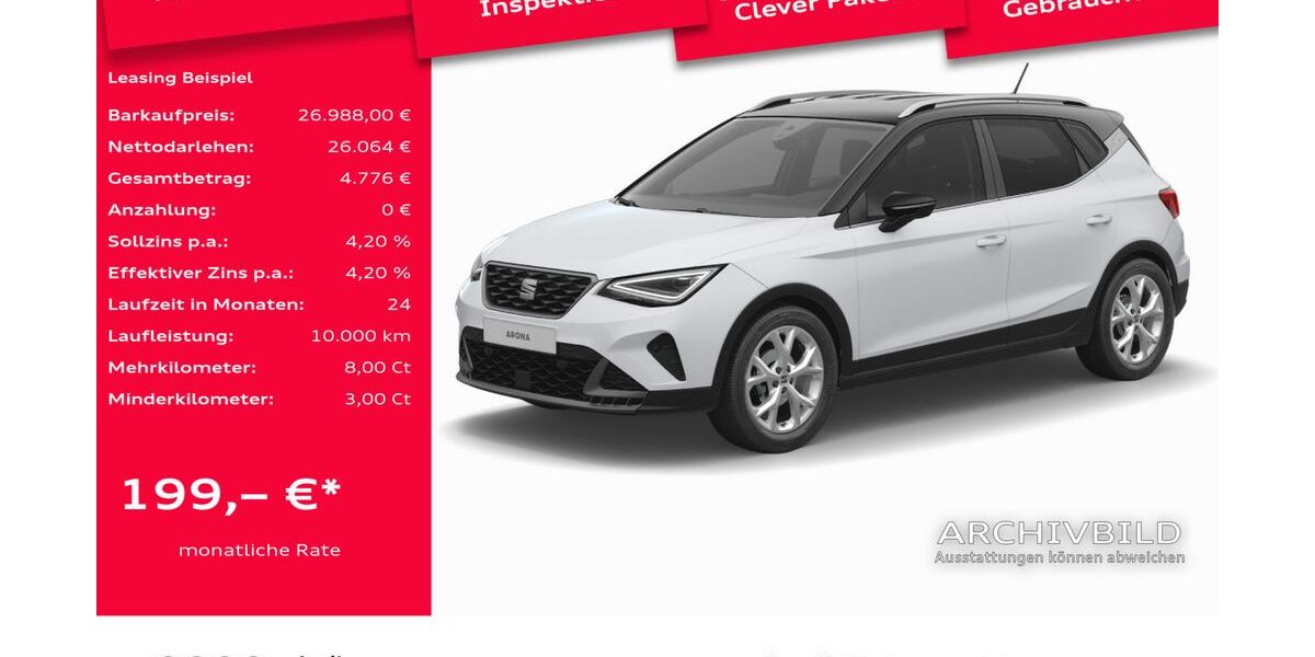 Seat Arona 17.574 km 26.988 &euro; Leverkusen 51373