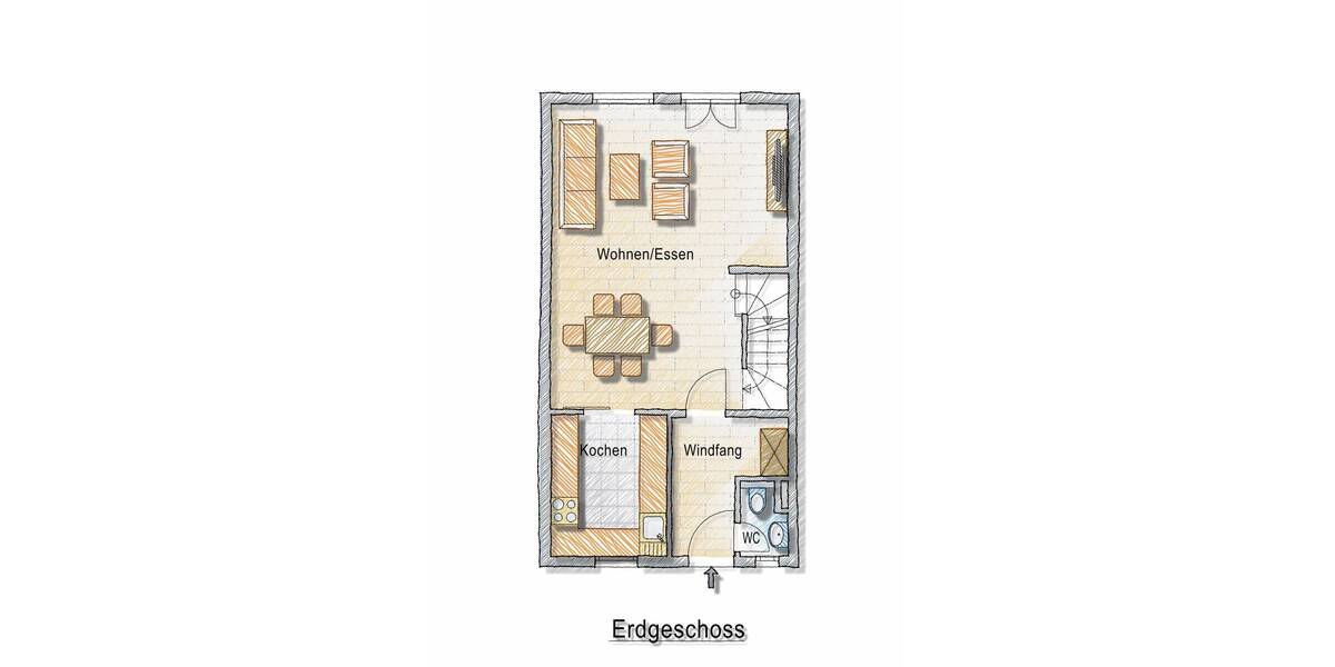Reihenendhaus Schwabach - 6 Zimmer, 133 m&sup2;, 515.000&euro; | Angebot:26243275