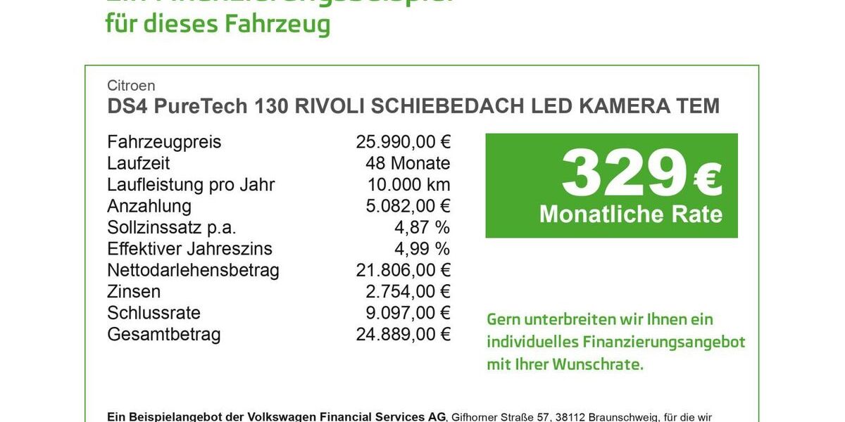 DS Automobiles DS4 19.643 km 25.990 &euro; Düren 52353