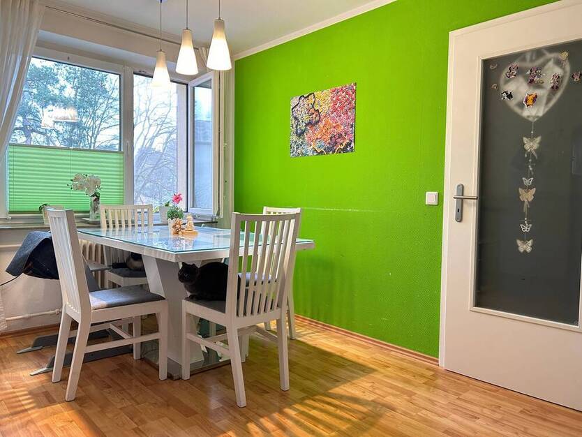 Gepflegte 3-Zimmer-Wohnung mit Balkon in Sackgassenlage!