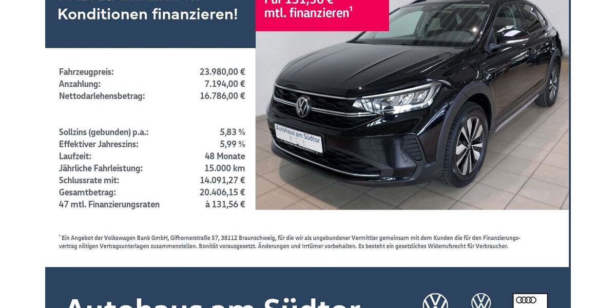 VW Taigo 22.313 km 23.980 &euro; Rietberg 33397