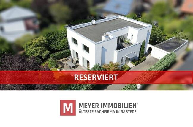 Entdecken Sie zeitlose Eleganz und klare Linienführung dieser Immobilie im Ortskern von Rastede (Obj.-Nr.: 6462)