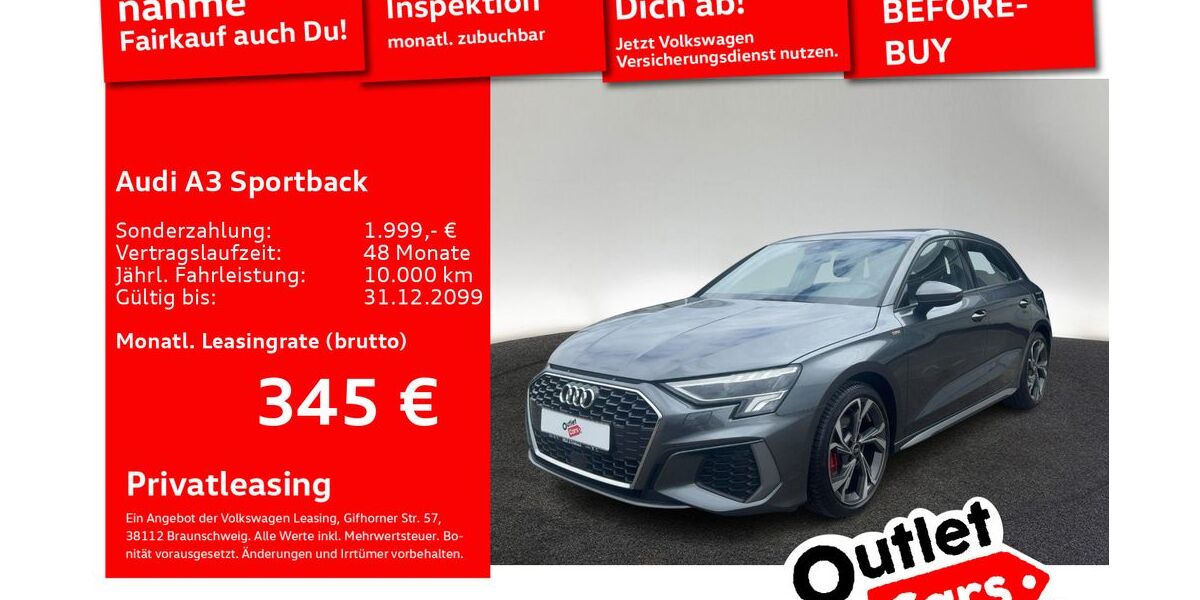 Audi A3 52.914 km 27.830 &euro; Senden 89250