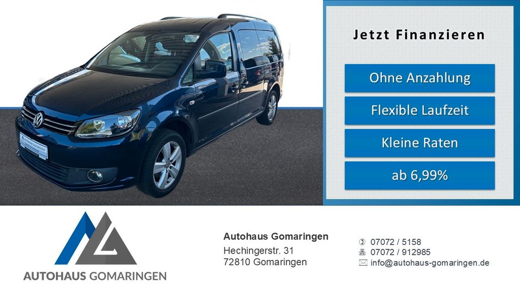 VW Caddy Maxi 113.000 km 14.999 &euro; Gomaringen 72810