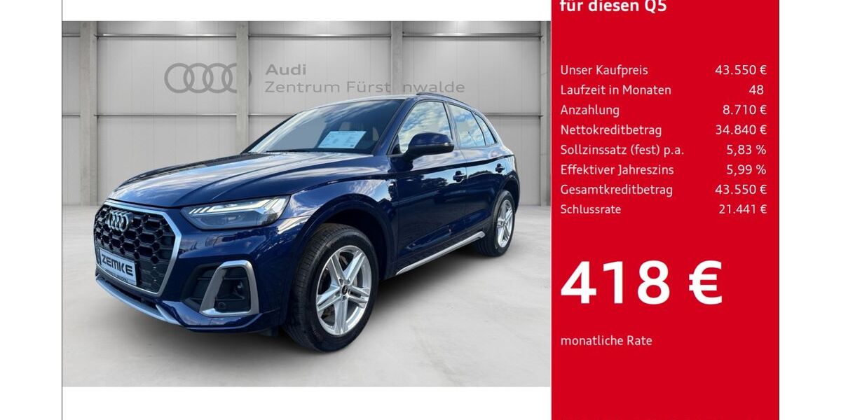 Audi Q5 48.302 km 41.575 &euro; Schorfheide OT Finowfurt 16244