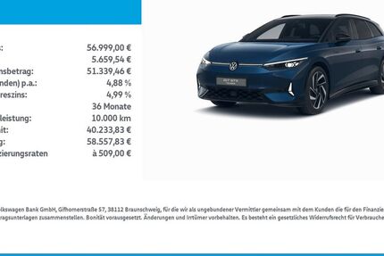 VW ID.7 10.225 km 56.999 &euro; Mühlhausen/Thüringen 99974