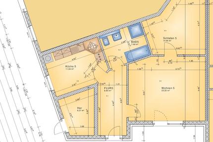 Wohnung Liepgarten - 2 Zimmer, 66 m&sup2;, 594&euro; | Angebot:26342299