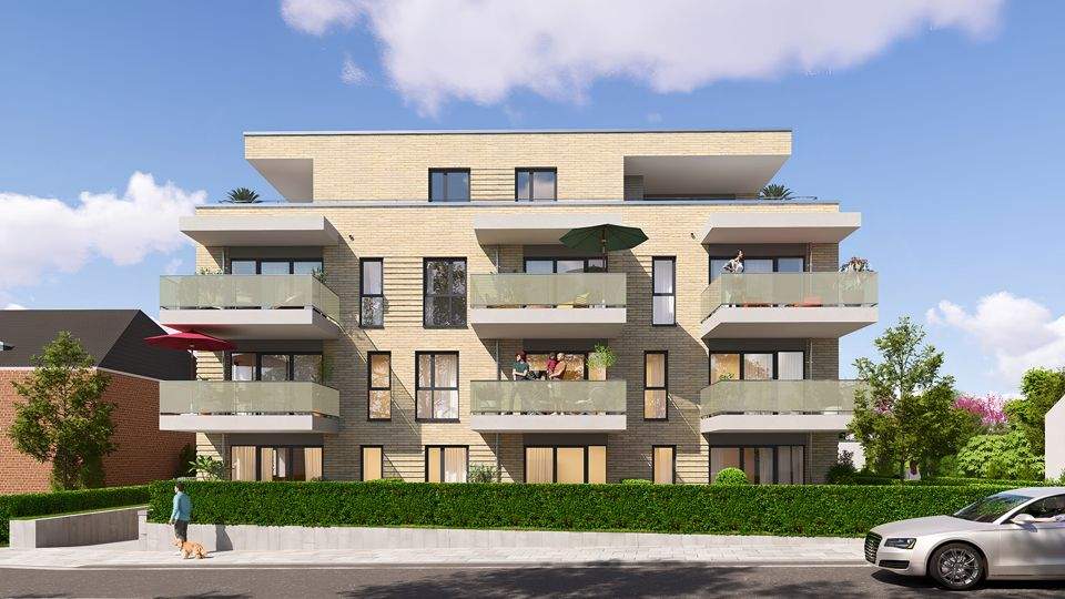 Moderne 2-Zimmer Gartenwohnung in City-Lage von Monheim 2 zimmer