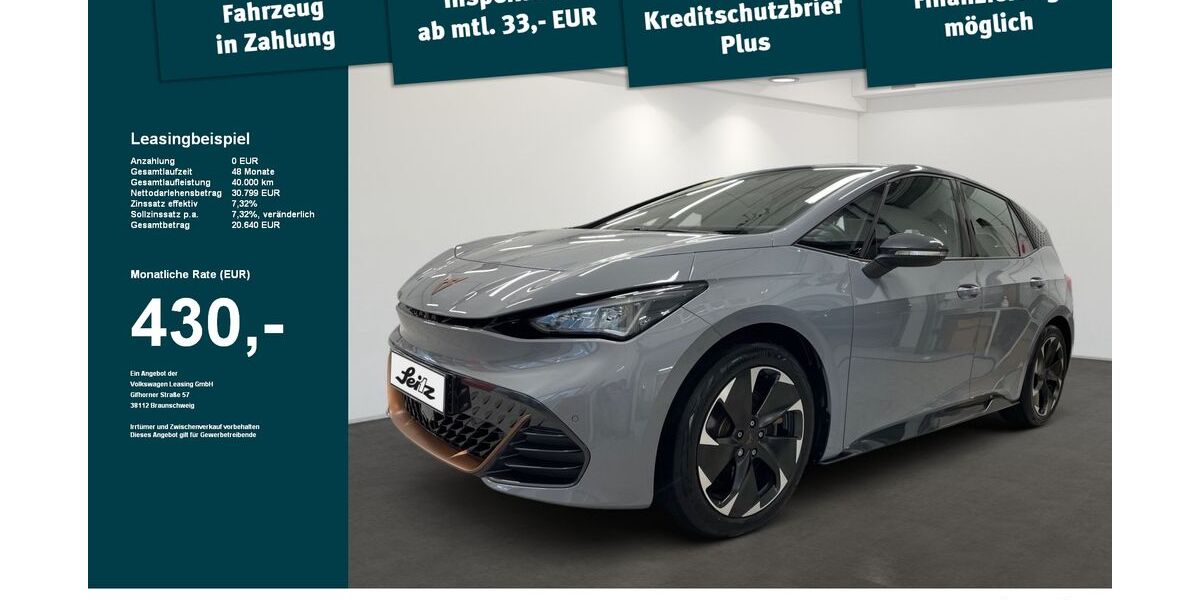 Cupra Born 33.120 km 28.049 &euro; Kempten 87437