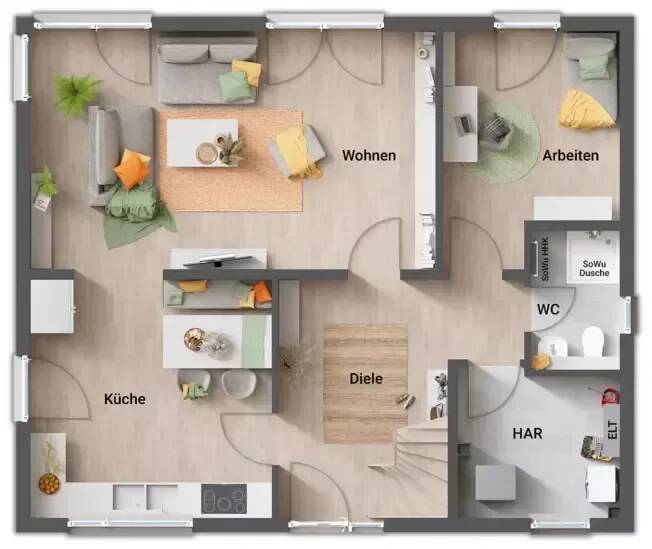 Mehrfamilienhaus, Wohnhaus Geseke Störmede - 5 Zimmer, 152 m&sup2;, 295.000&euro; | Angebot:25681232